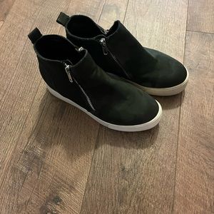 Soda camouflage platform shoes